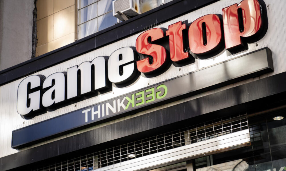 GameStop Shares Drop 18% as Meme Rally Fades