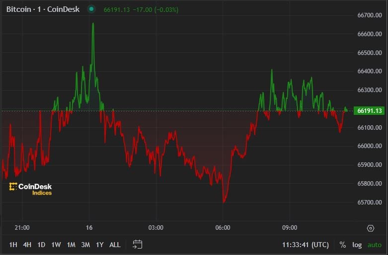 Bitcoin Tops $66,000 as Interest Rate Cuts Loom