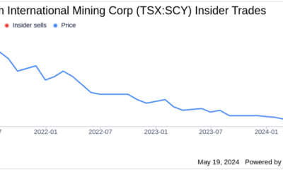 Director Andrew Greig acquires 19,610,400 shares of Scandium International Mining Corp (TSX:SCY)