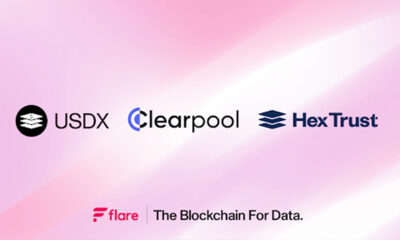 Hex Trust Launches USDX Stablecoin on Flare with Clearpool