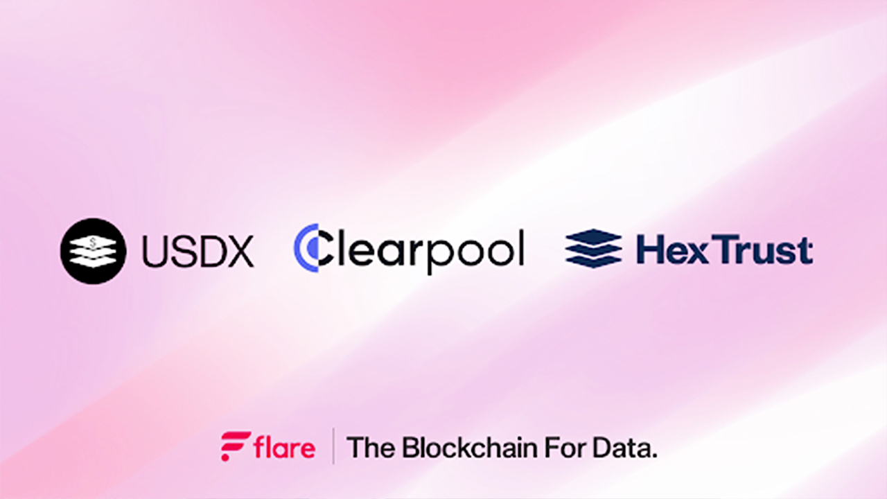 Hex Trust Launches USDX Stablecoin on Flare with Clearpool