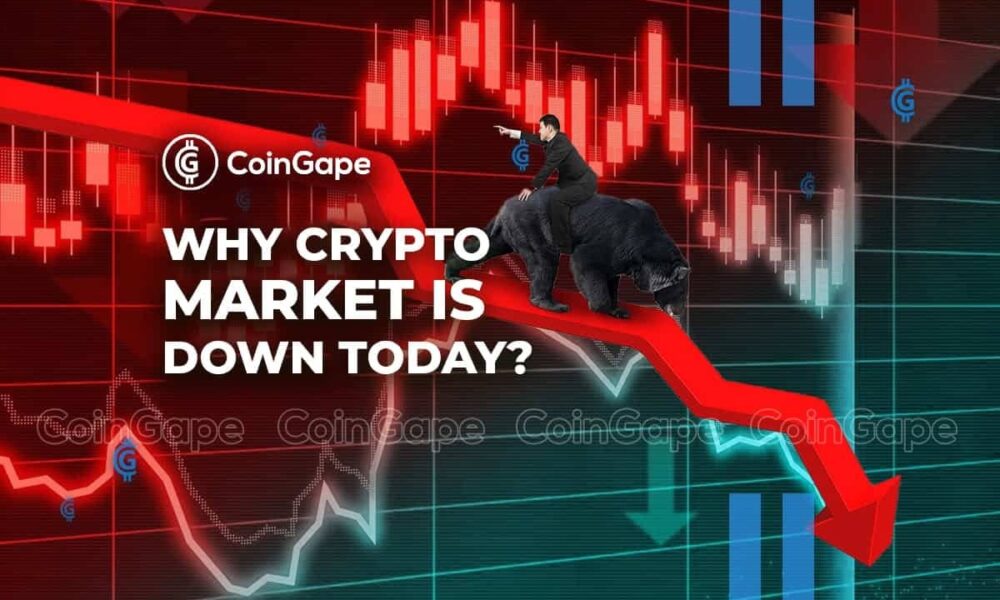 Reasons why the crypto market has declined today