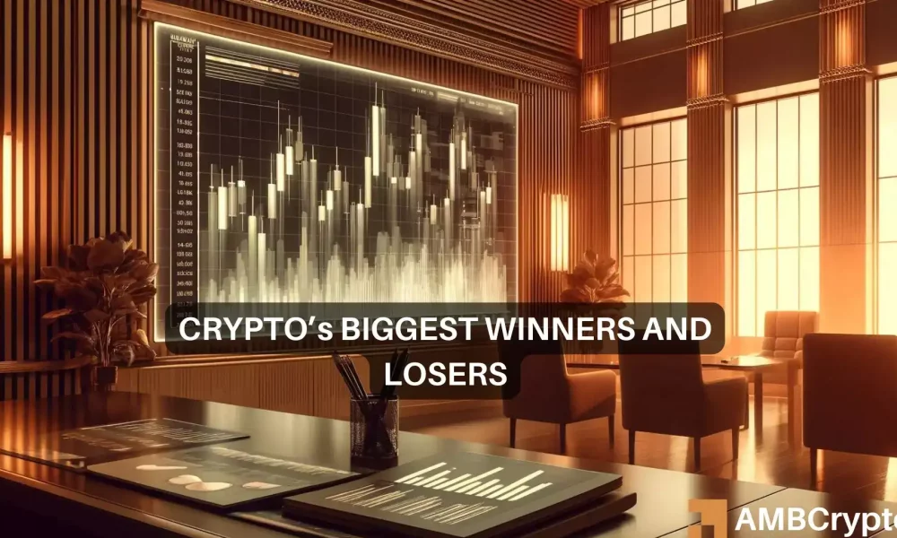 Weekly Crypto Market Winners and Losers – LINK, BONK, WLD, WIF