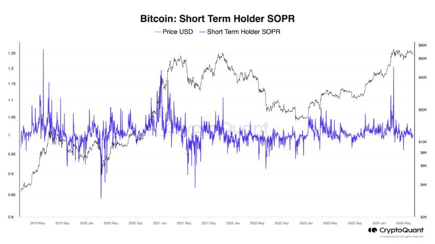 Bitcoin Short-Term Holder SOPR