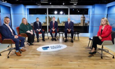 The consequences of Brexit, finance and a unified Ireland dominate the leaders' television debate