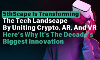 5thScape is transforming the tech landscape by combining cryptocurrency, augmented reality and virtual reality - here's why it's the biggest innovation of the decade