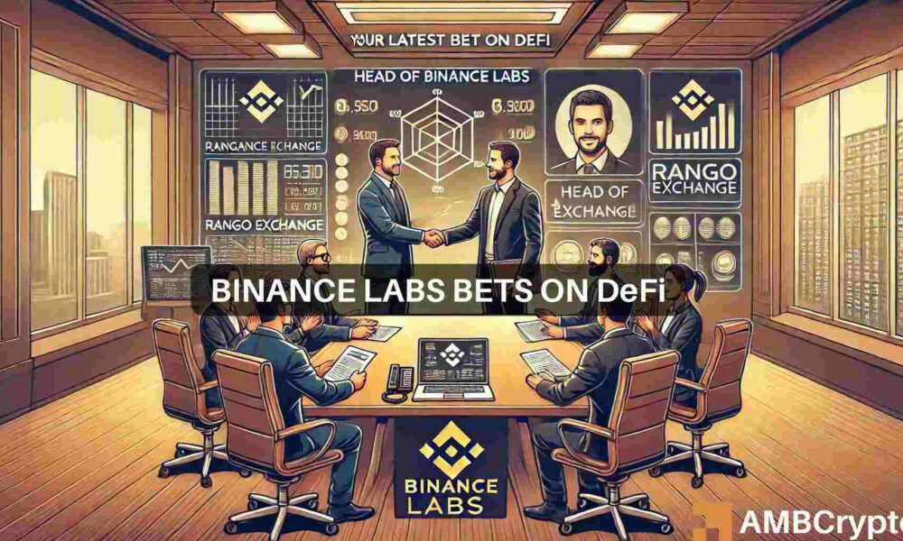 Binance Labs is betting big “to pave the way for the next billion DeFi users”