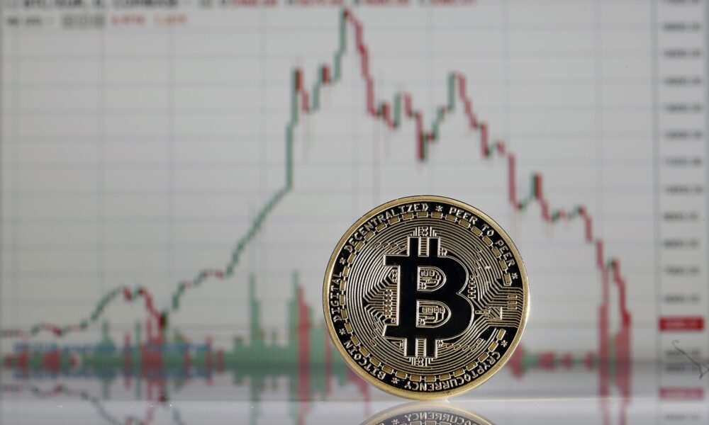 Bitcoin climbs but still below $70,000