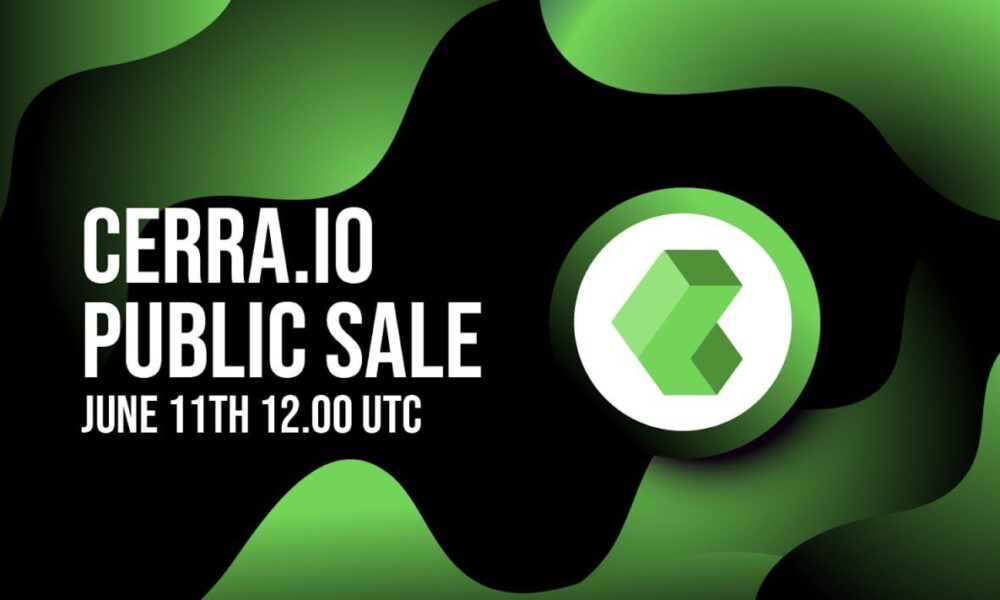 Cardano DeFi Hub Cerra.io – Gears up for a Public Sale