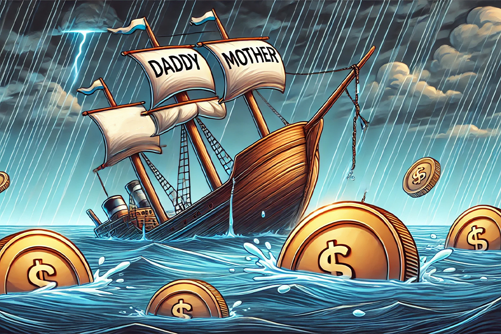 DADDY & MOTHER Tank Amid Crypto Market Downturn