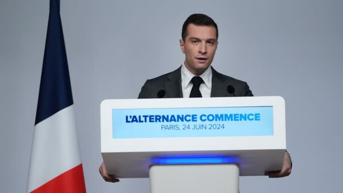 French far-right leader promises to clean up public finances