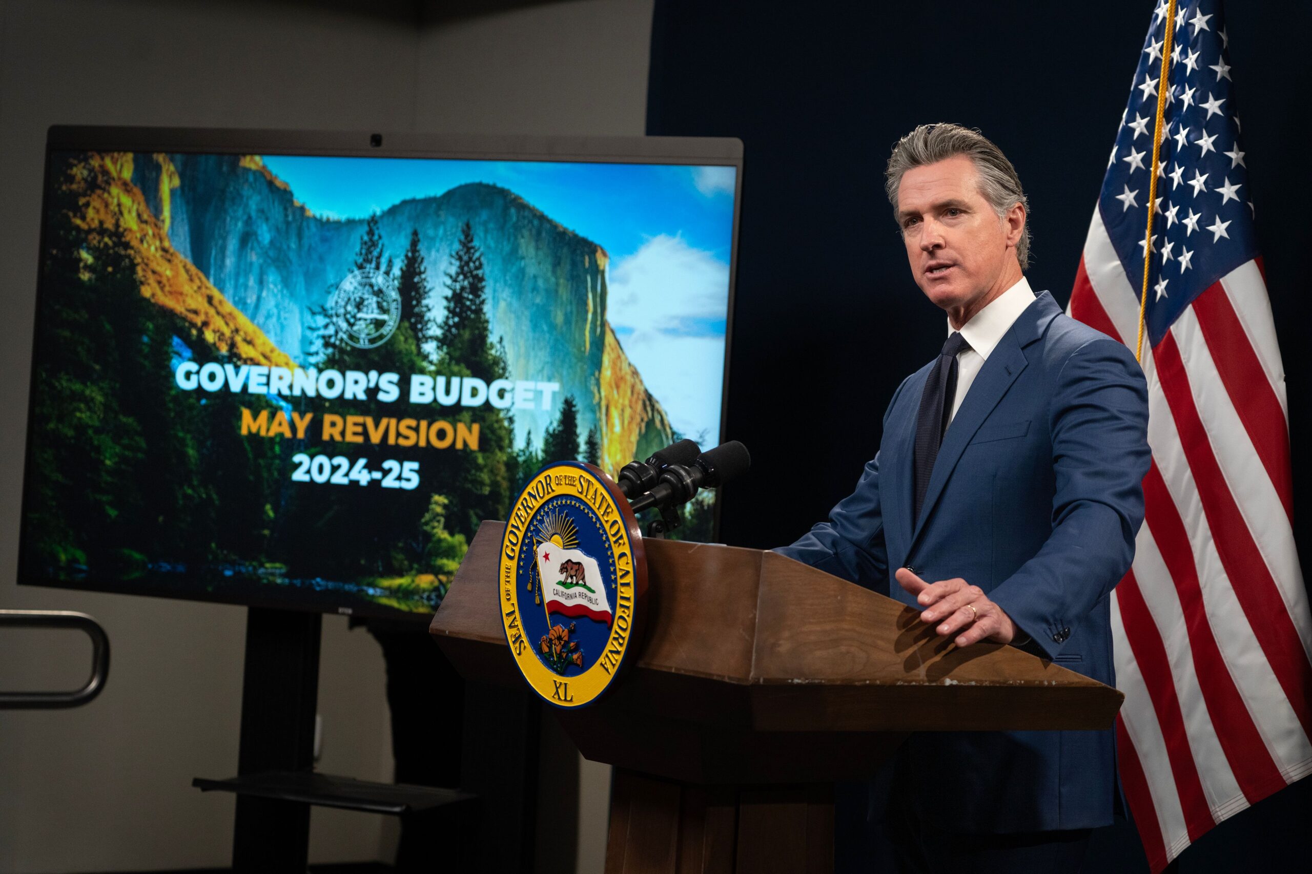 Governor Newsom reveals revised state budget, prioritizing balanced solutions for a leaner, more efficient government