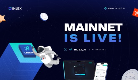 Injex Finance Mainnet goes live: revolutionizing DeFi trading on the injective network