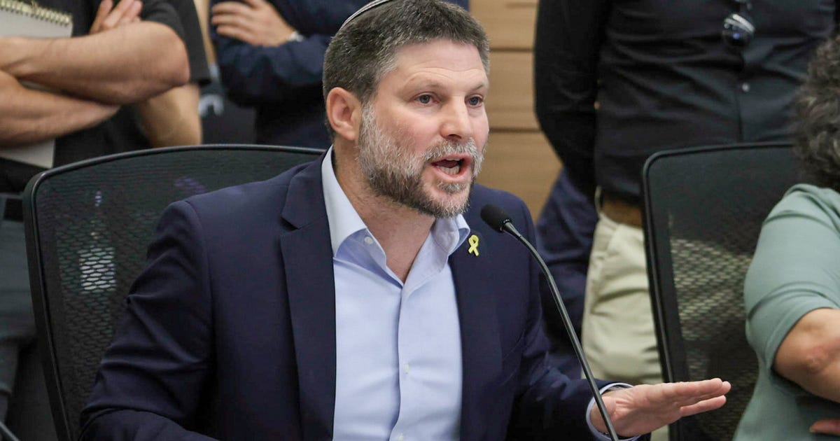 Israeli Finance Minister Smotrich says potential deal for hostage families is 'collective suicide' - Israel News