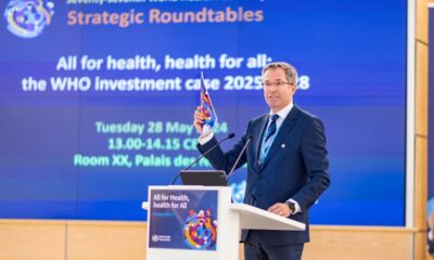 Launch of WHO investment case draws expressions of support and pledges to sustainably finance four-year strategy