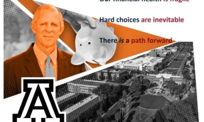 The University of Arizona miscalculated available money by millions