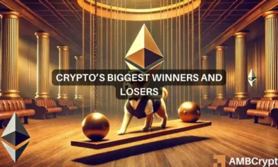 Weekly Crypto Market Winners and Losers – LDO, ENS, WIF, NOT