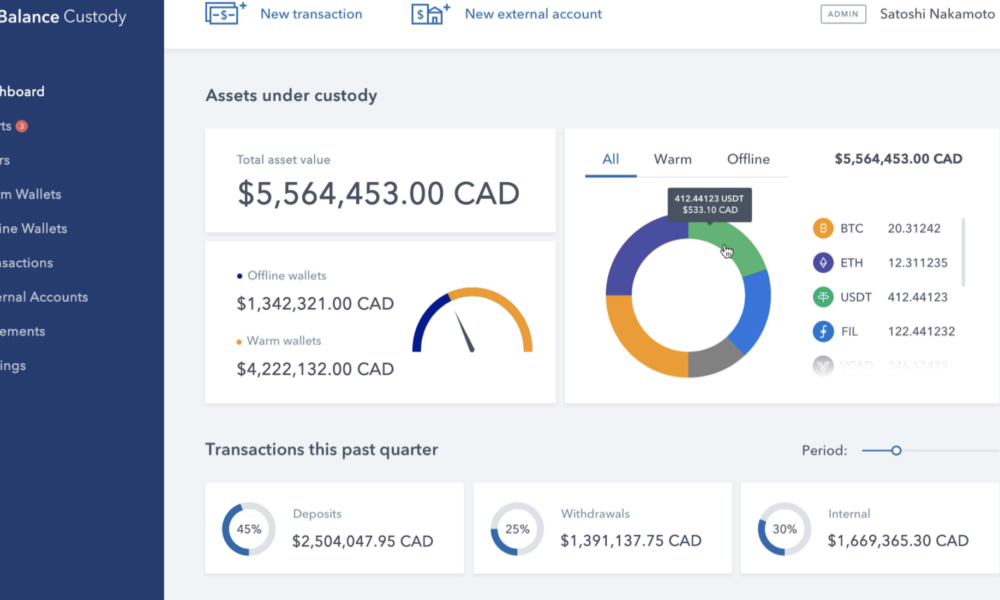 Balance "Laser-Focused on Bringing a Truly Local Solution" to Canadian Crypto Custody