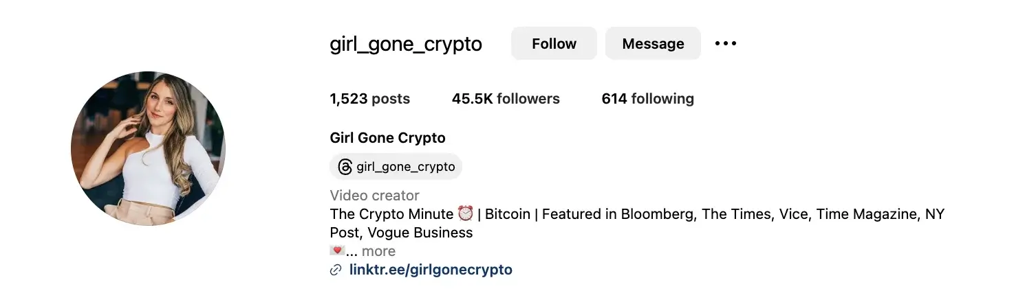 4. Girl Gone Crypto