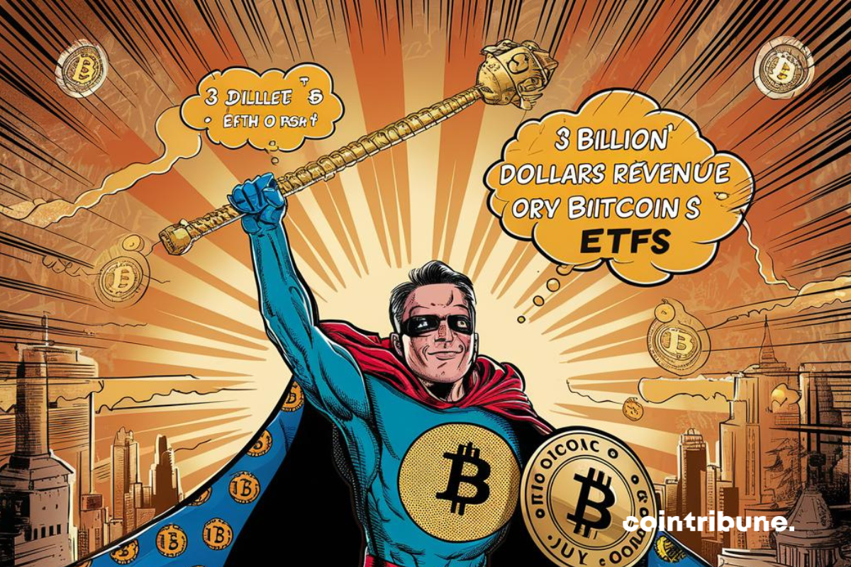 Golden July with $3 billion in inflows!
