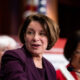 Sen. Amy Klobuchar, D-Minn., speaks during a news conference on reproductive rights in the Capitol on June 18.