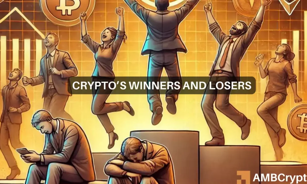 Cryptocurrency Market Weekly Winners and Losers – NOT, MANTRA, FTM, PENDLE