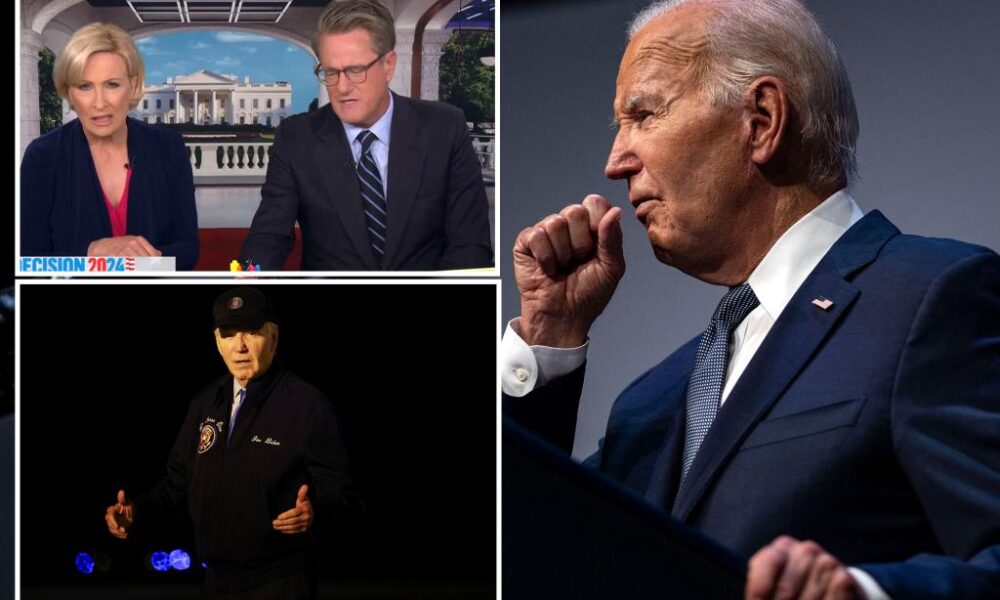 Joe Scarborough calls on Biden to drop out, says aides are keeping him in the race for 'financial' reasons