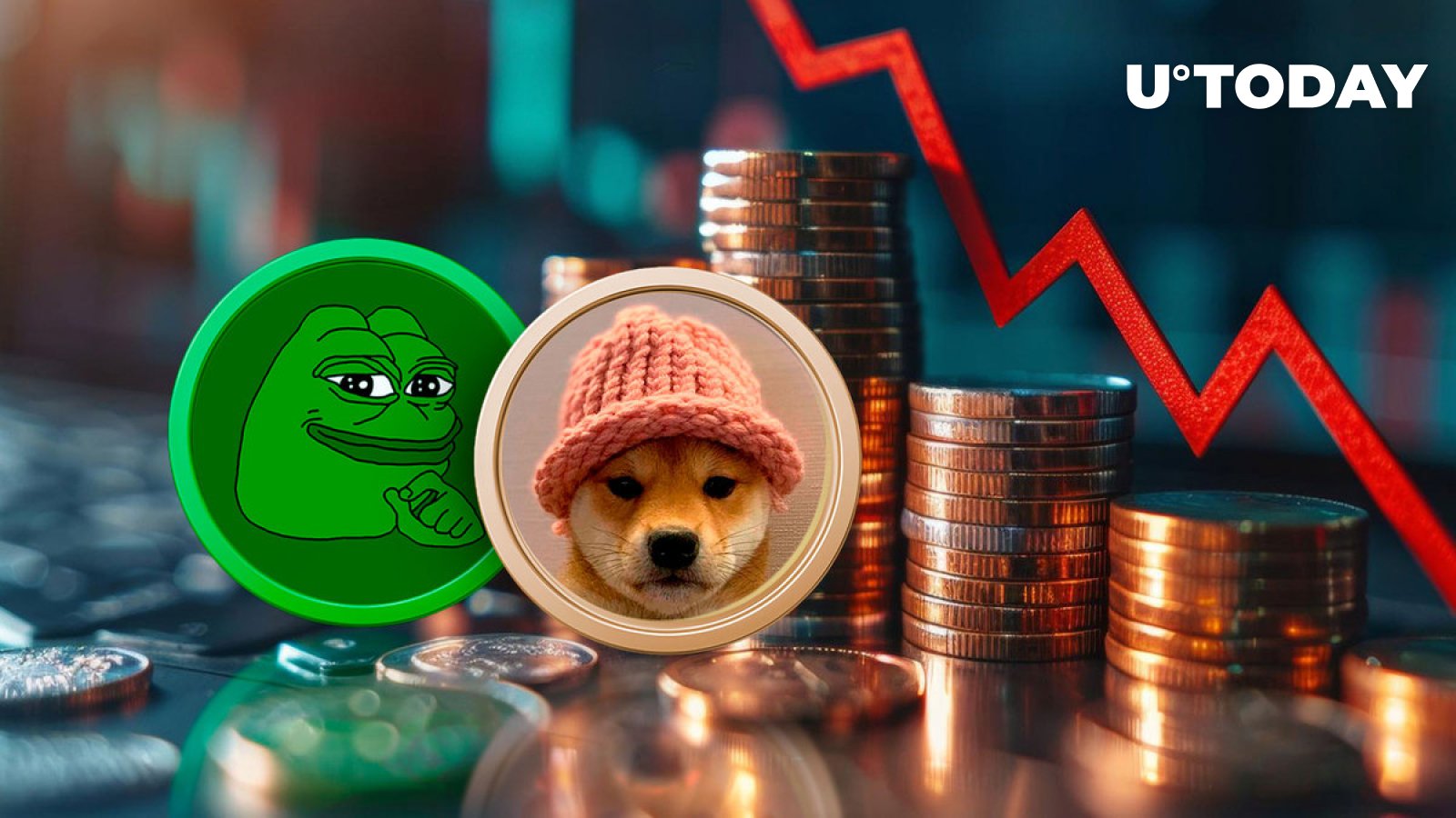 PEPE, Dogwifhat Post Significant Losses as Crypto Market Plunges: Details