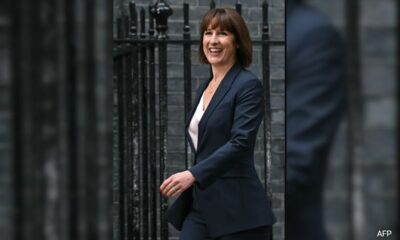 Rachel Reeves, 45, becomes UK's first female Chancellor of the Exchequer