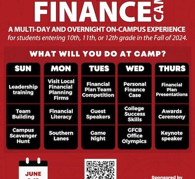 Registration Open for High School Financial Summer Camp