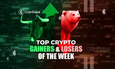 Top Cryptocurrency Gainers and Losers of the Week