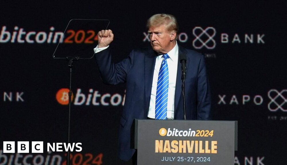 Trump Courts Crypto Industry Votes, Campaign Donations