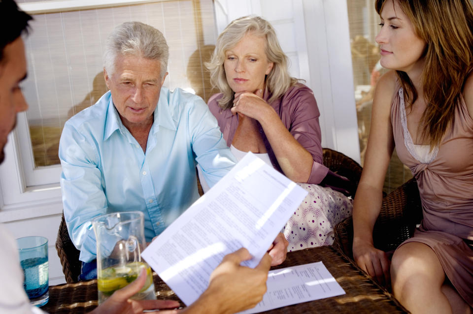 Family money conversations can be tense. (Getty Creative)